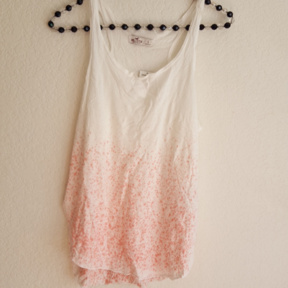 Hollister tank white red small